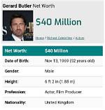 Gerard Butler Net Worth