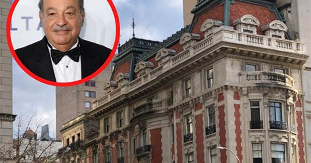Gilded Age Mansion Owned by Carlos Slim on Sale for $80 Million