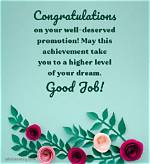 Heartfelt Congratulations on Your Well-Deserved Promotion