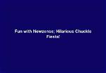 Hilarious Hijinks: a Chuckle-Inducing Cartoon Fiesta