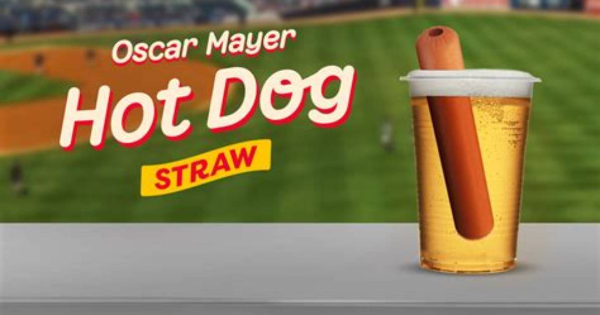 Hot Dog Straws by Oscar Mayer
