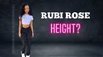 How Tall Is Rubi Rose