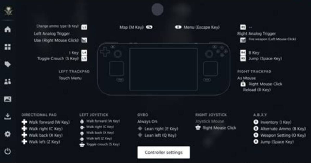 How to Customize Controls on the Steam Deck