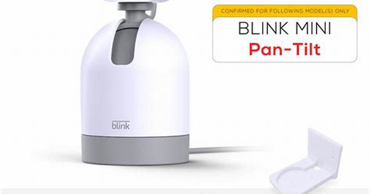 How to Install the Blink Pan-Tilt Mount