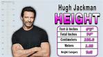 Hugh Jackman Height, Weight and Body Measurements