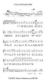 If You Could Read My Mind: a Deep Dive into the Lyrics