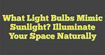 Illuminate Your Space with Natural Light