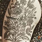 Inked Expressions: the Allure of Front Thigh Tattoos