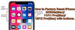 IPhone Xs Max – How to Factory Reset ·