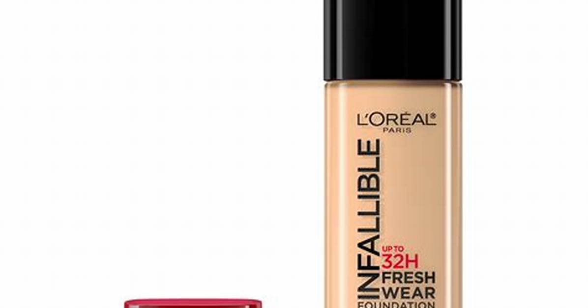 Is L'oreal Infallible Foundation Water-Based? a Comprehensive Guide