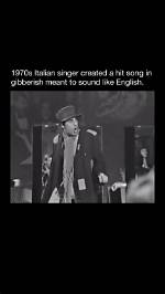 It's Gibberish, but Italian Pop Song Still Means Something