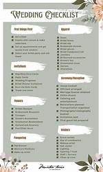 Jadez | Wedding Photo List