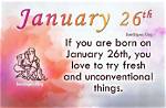 January 26 Famous Birthdays - Sunsigns. Org ·