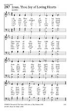 Jesus, Thou Joy of Loving Hearts |