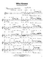 Jimi Hendrix Who Knows Lyrics