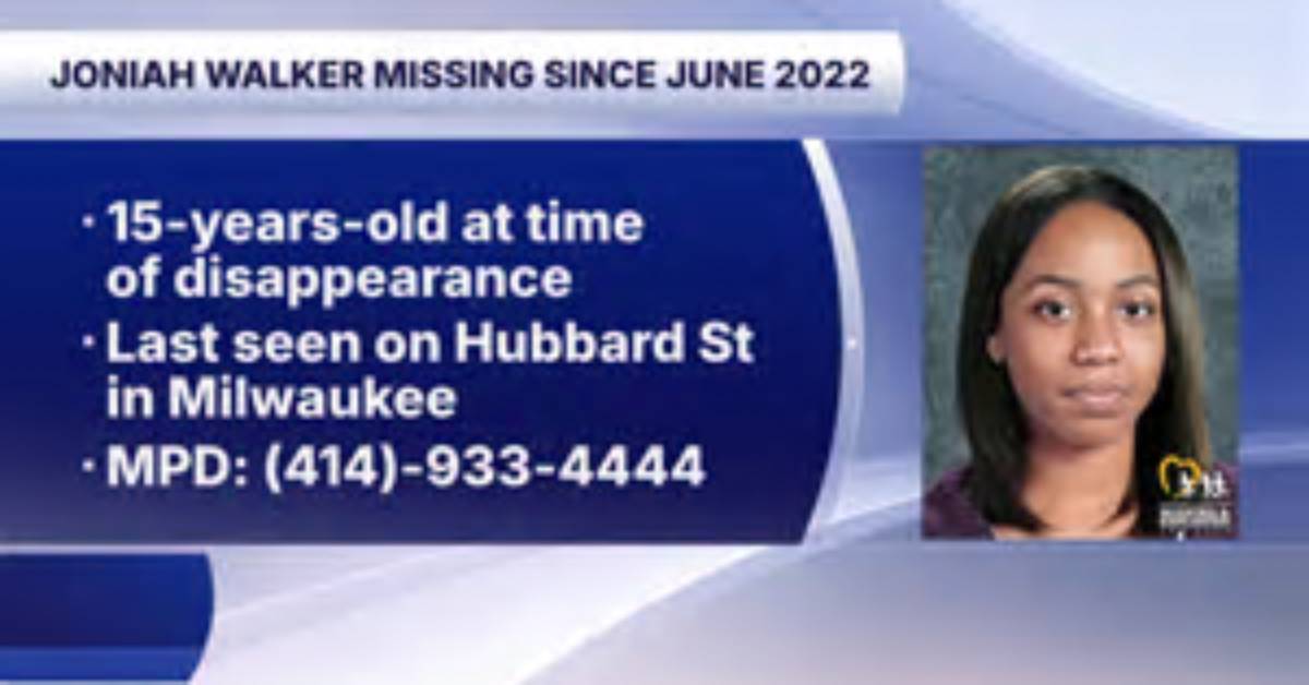 Joniah Walker Missing Update 2023 Is She