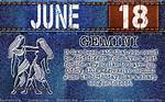 June 18 Zodiac Horoscope Birthday Personality
