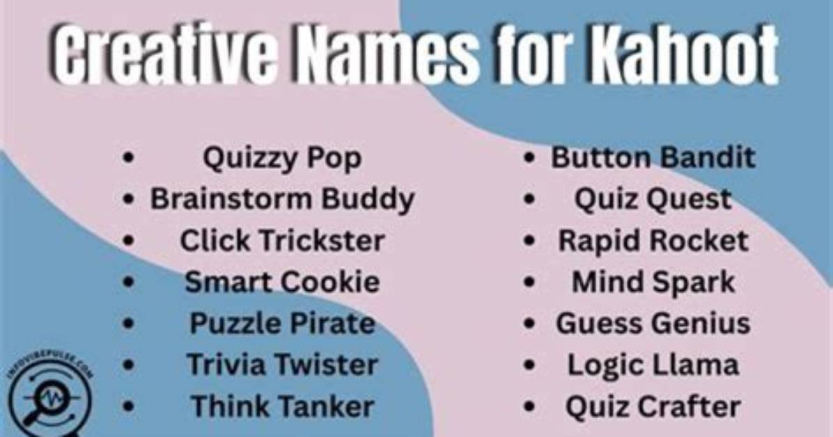 Kahoot Names: Creative Ideas for Your Next Game