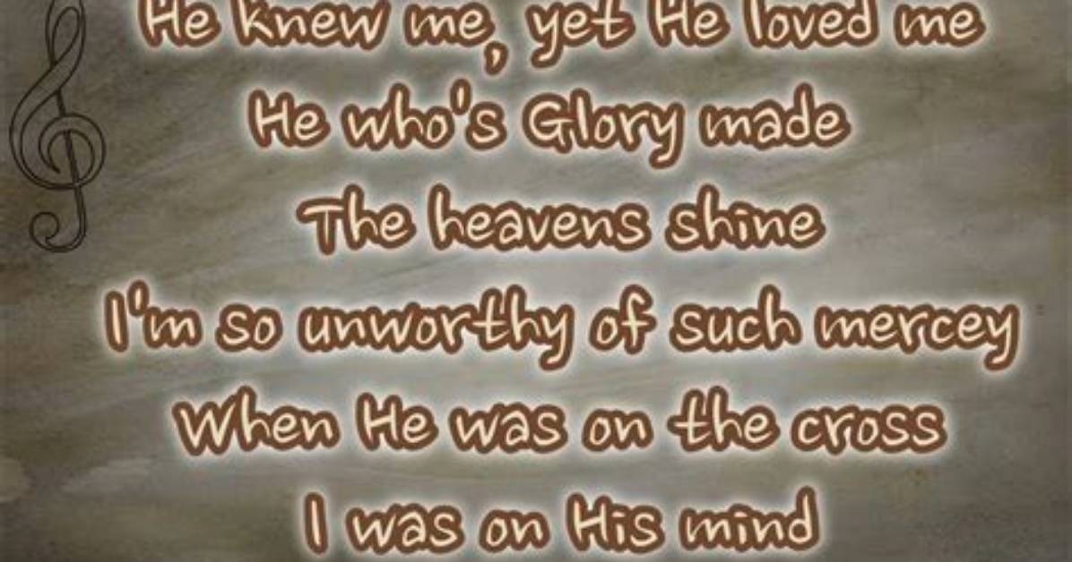 ' Knew He Loved Me and I Loved Him' |