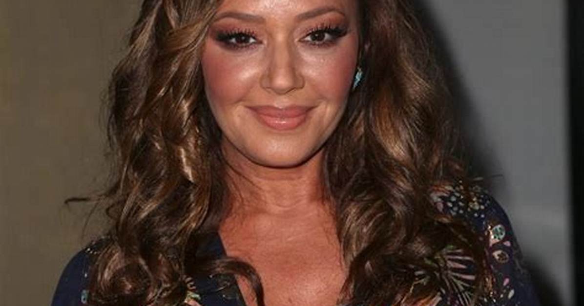 Leah Remini's Boobs and Their Impact on Body Positivity