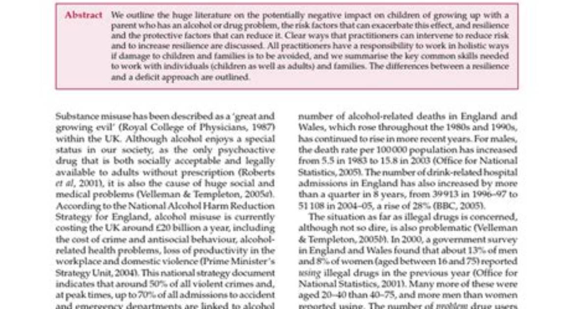 Legacy, Resilience, and the Impact of Parental Influence
