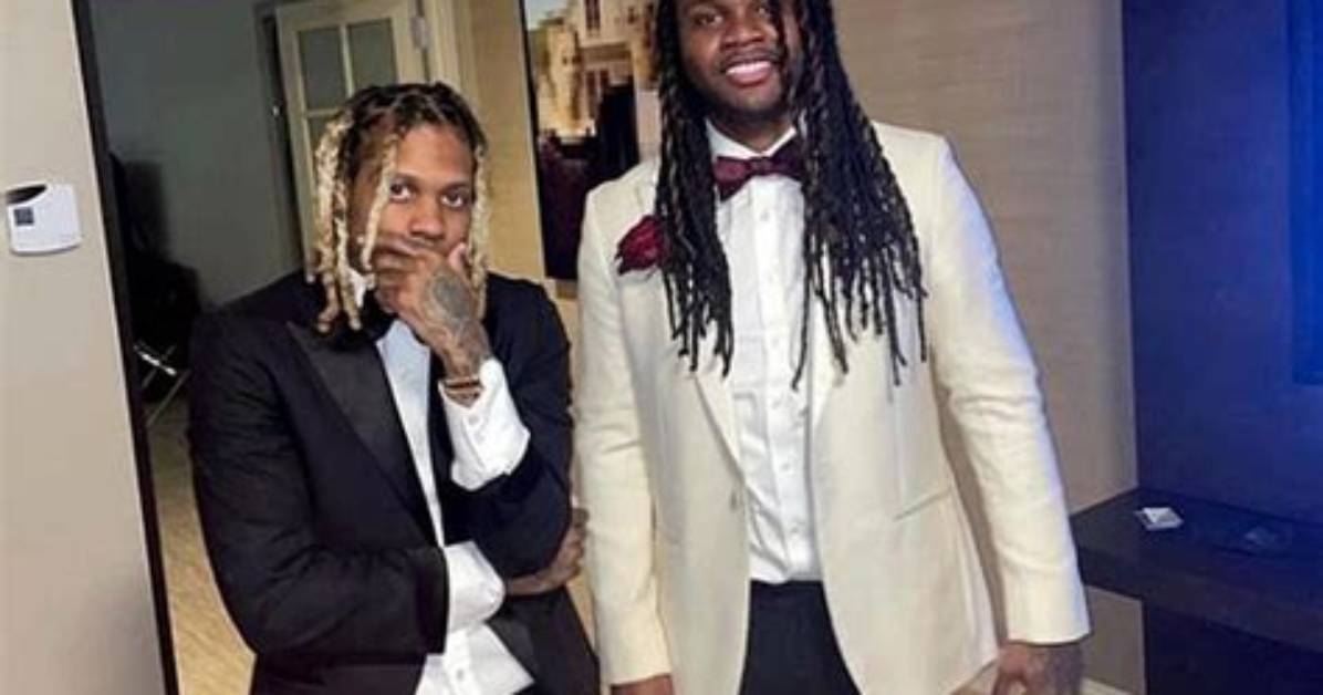 Lil Durk Attends Brother Otf Dthang's Funeral