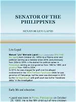 Lito Lapid: a Filipino Actor and Politician