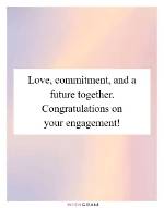 Love, Commitment, and a Future Filled with Joy