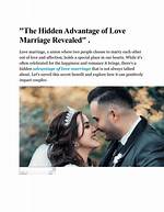 Love, Marriage, and Redemption Revealed