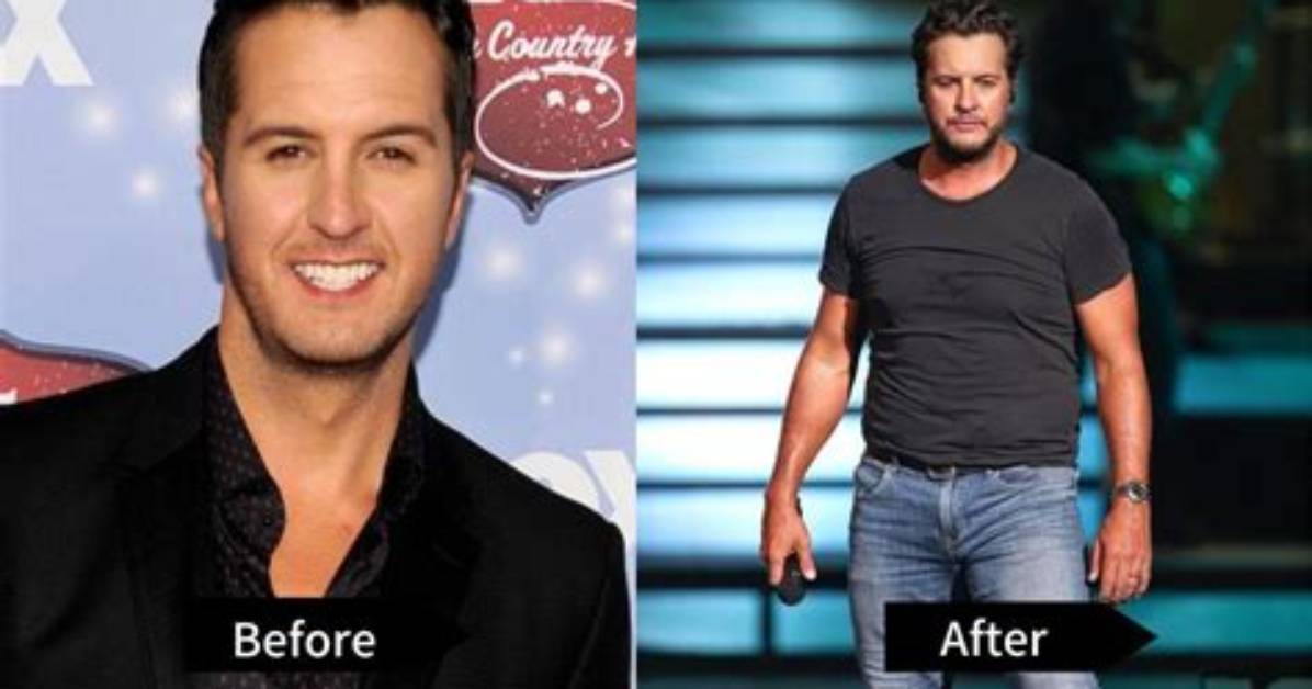 Luke Bryan's Weight Gain: Before and After Photos