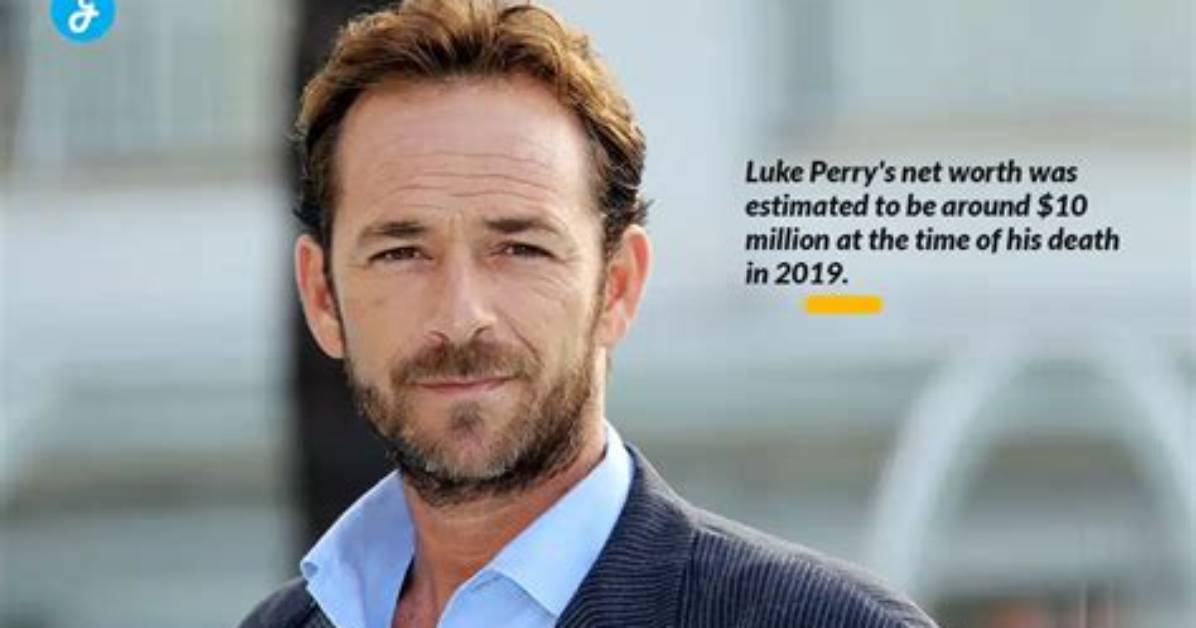 Luke Perry Net Worth at Time of Death