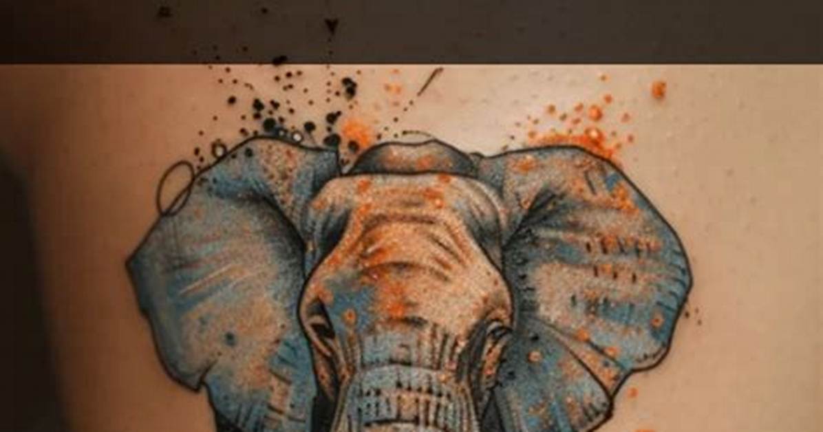 Majestic Ink: the Significance of Elephant Tattoo Neck Designs