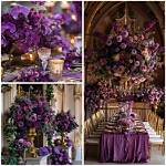 Majestic Purple and Gold: a Regal Wedding Color Palette
