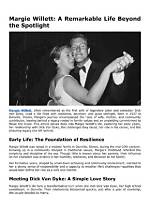 Margie Willett: the Woman Behind the Legend