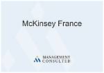 Mckinsey Richardson: a Leading Management Consulting Firm
