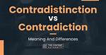 Meaning of the Conflicted Contradiction: Unraveling the Paradox