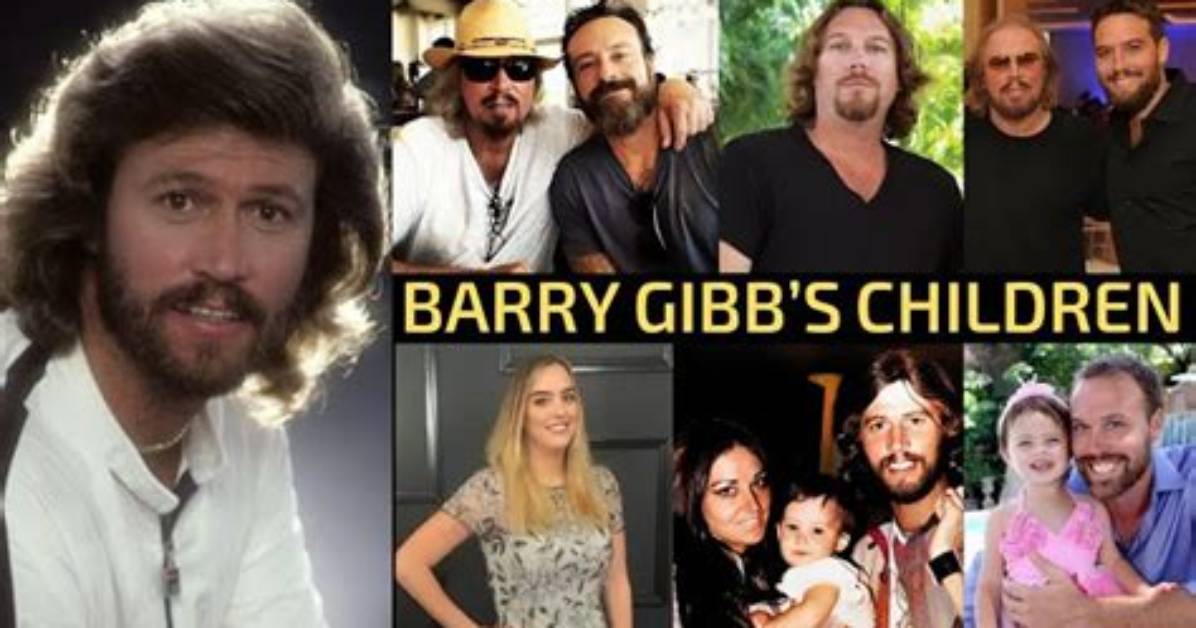 Meet Barry Gibbs Children and Grandchildren