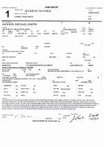 Michael Jackson Autopsy Report the Cause Of