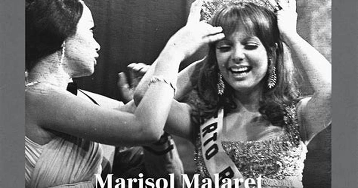 Miss Universe Puerto Rico 1970 Winner Marisol Malaret Has Died at 73