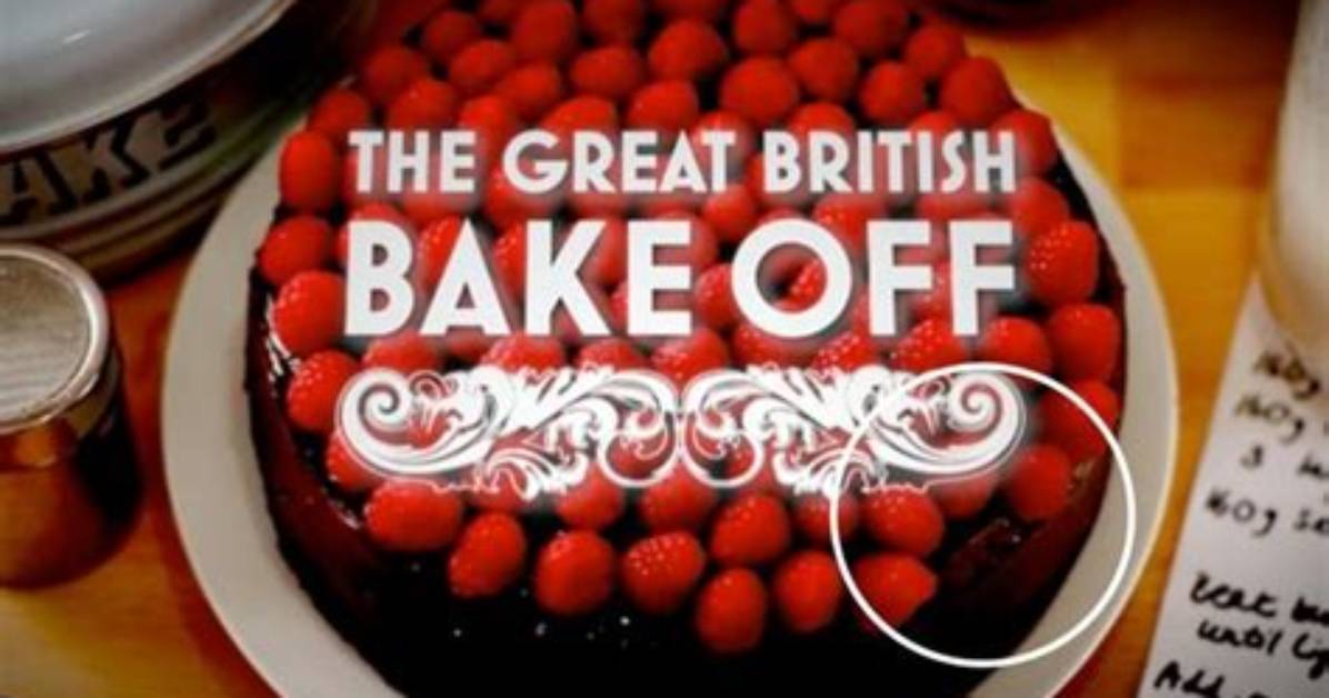 Missing Raspberry on Great British Bake off Cake Explained |