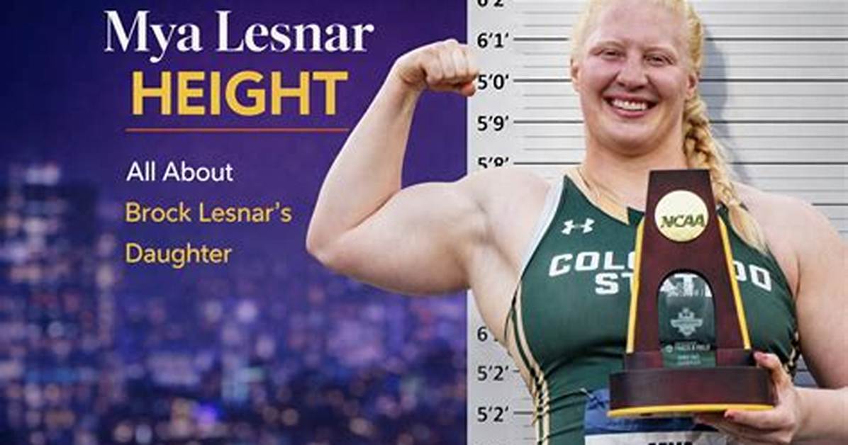 Mysteries of Mya Lesnar: Unveiling Her Height and Weight