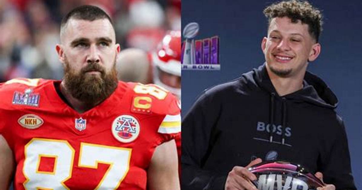Patrick Mahomes, Travis Kelce Party with the Chainsmokers After Super