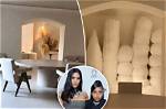 Peek Inside Kim Kardashian's Luxurious Christmas Bathroom Decor