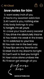 Perfect Love Notes for Him: Express Your Heart's Desire