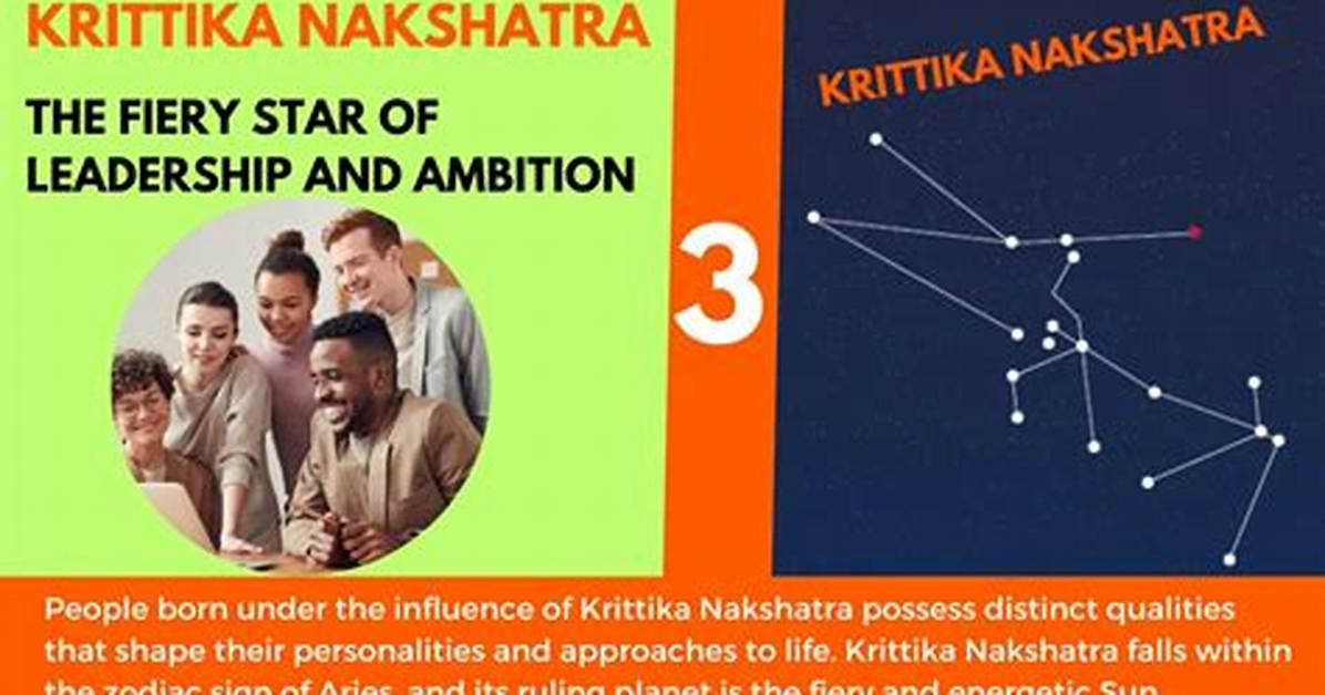Personality Traits of People Born During Krittika Nakshatra ·