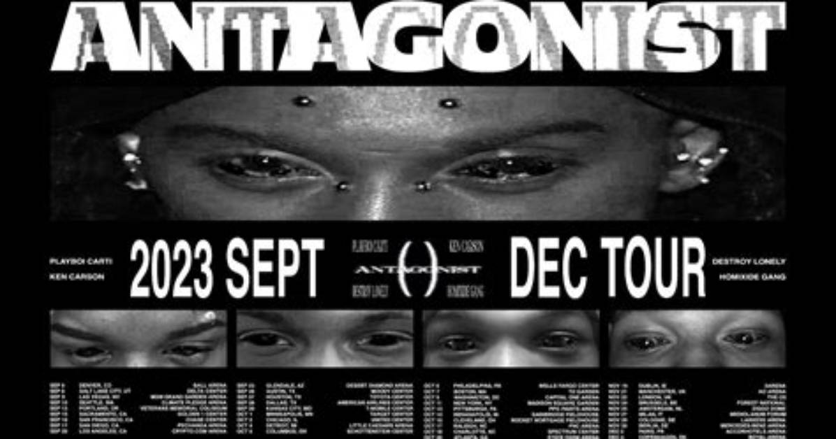 Playboi Carti Announces Antagonist Tour with Opium Collective
