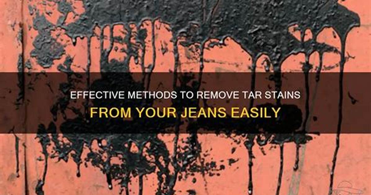 Removing Tar: Effective Methods to Get Tar off Skin