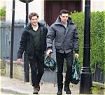 Richard Madden and Froy Gutierrez
