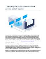 Secure Iot Access: Ssh Remote Access Guide & Best Practices