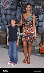 Sharon Leal and Son